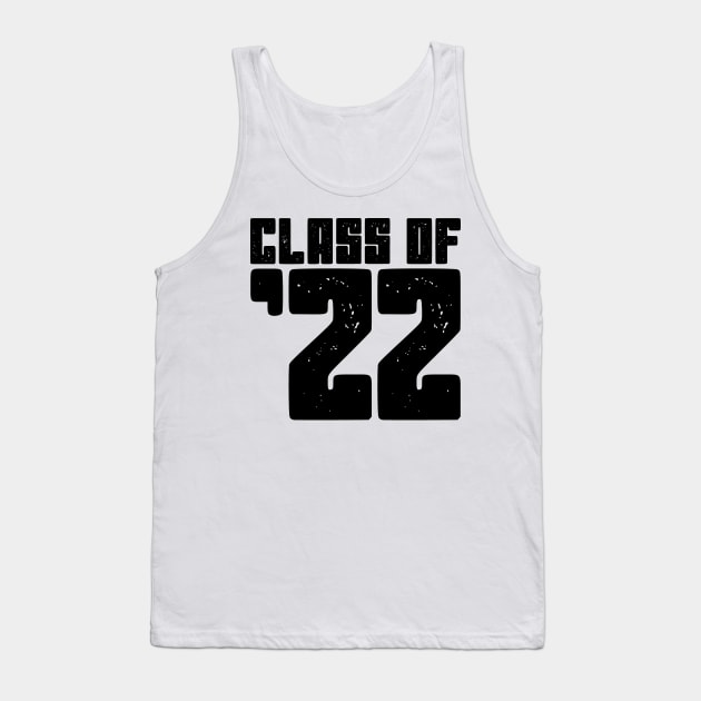 Class of 2022 Tank Top by colorsplash